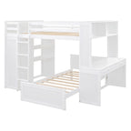 Cama alta matrimonial con cama individual independiente
