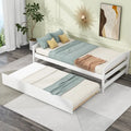 Cama con plataforma doble con cama nido doble