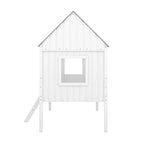 Cama baja tipo casa tamaño Twin
