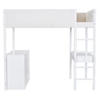 Cama alta de forro polar Teddy de tamaño matrimonial