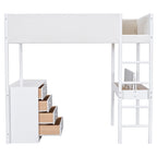 Cama alta de forro polar Teddy de tamaño matrimonial