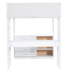Cama alta de forro polar Teddy de tamaño matrimonial