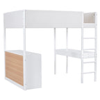 Cama alta de forro polar Teddy de tamaño matrimonial