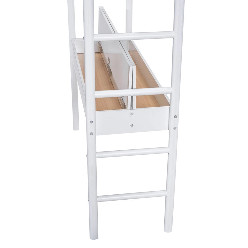 Cama alta de forro polar Teddy de tamaño matrimonial