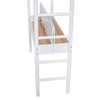 Cama alta de forro polar Teddy de tamaño matrimonial